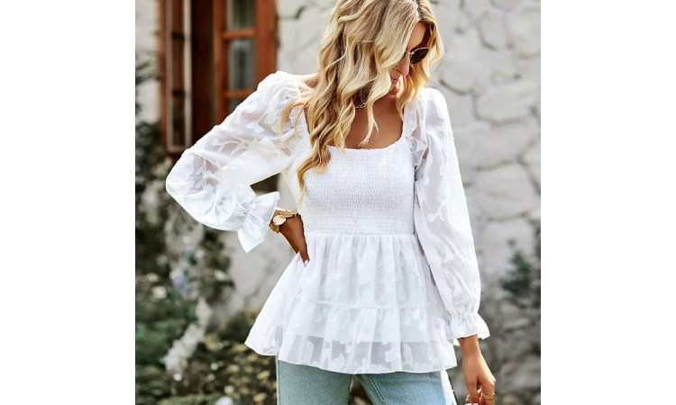 Flowy Top bohemian attire for women