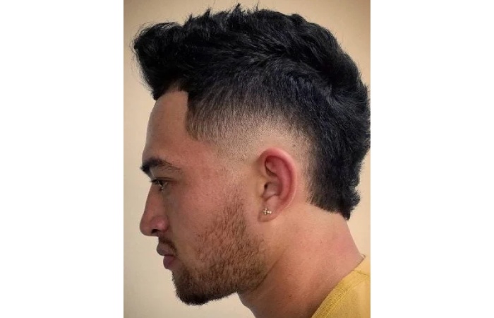 Modern Mullet with Taper